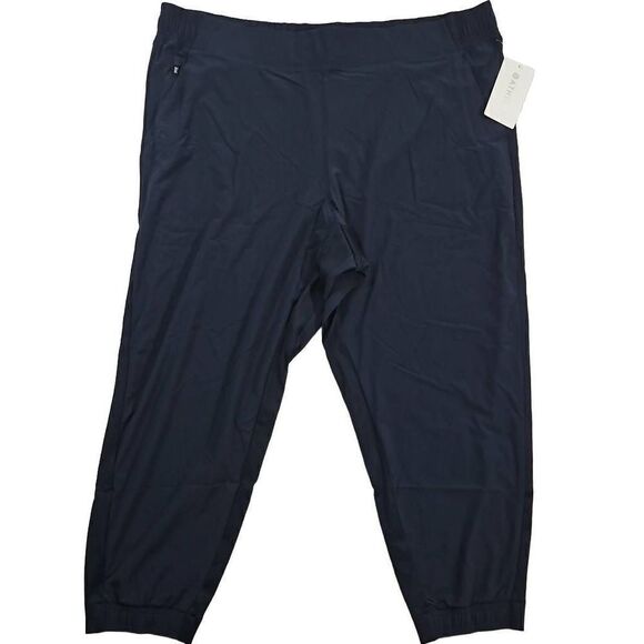 NWT Athleta Brooklyn Jogger Navy Blue Womens Size 24 - Picture 2 of 11